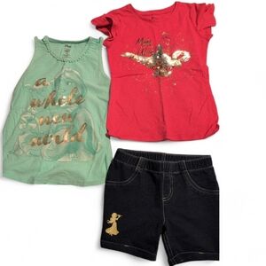 2/$20 Disney Aladdin Princess Jasmine Outfit Set